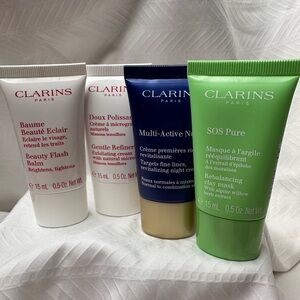 Clarins multi-active kit